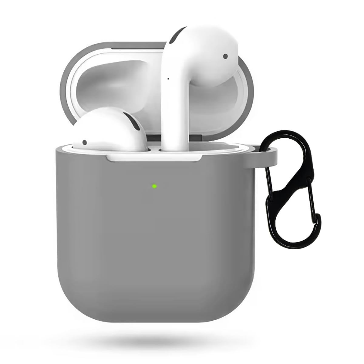 LIRAMARK Silicone Soft Case Cover with Buckle for Airpods 5 (2026) / Airpods 4 (2024), Apple airpods 4th Generation / 5th Generation case (Midnight Blue) — Amazon image 12