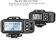 Godox x1r-s TTL 2.4 G 1/8000s HSS Kabelloser Empfänger Flash Trigger Transmitter Fernbedienung für X1S Sony A58 a7rii A99 A7R A6300 etc. Kameras (x1r-s)