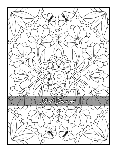 100 Amazing Patterns: An Adult Coloring Book with Fun, Easy, and Relaxing Coloring Pages - Image 43