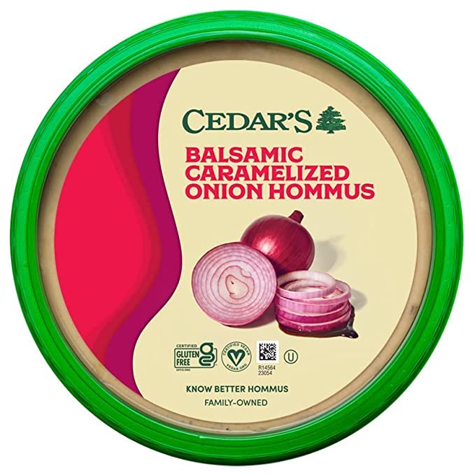 Cedar's Balsamic Caramelized Onion Hommus, 8 Oz