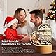 Vetbuosa Tochter Geschenk - LED Acryl Nachtlicht als Geschenk von Papa für Tochter, Ideales 18. Geburtstagsgeschenk für Mädchen mit berührender Botschaft