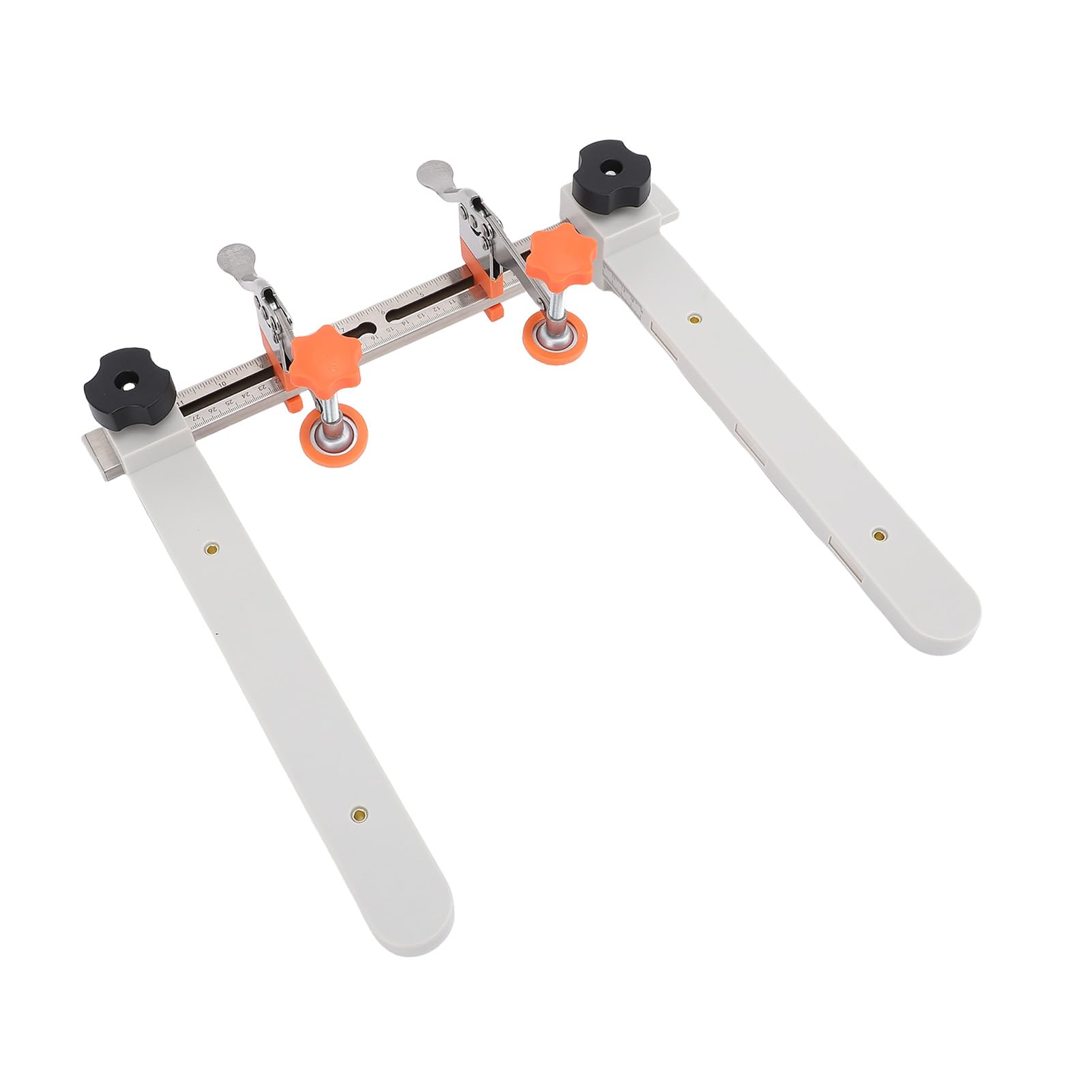 Yosoo Health Gear Przyrząd do Prowadnicy Szuflad Magnetyczny Przyrząd do Montażu Prowadnicy Szuflad Plastik i Stal Nierdzewna z 2 Zaciskami Dopasowane Skale od 0 4 Cm i Mocowanie Szyny Magnetycznej