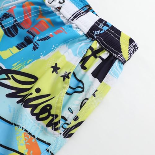 Mens Quick Dry Board Shorts Quick Dry Bathing Suit Swim Trunk Beach Swimwear4