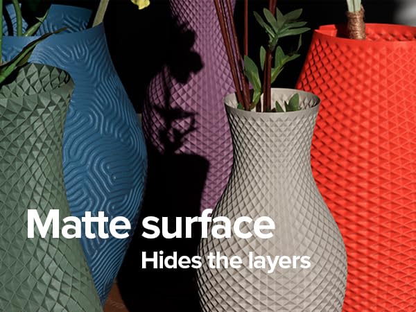 Image of Polymaker Panchroma Matte PLA Filament, Matte Muted Purple 1.75mm 1kg 3D Printing Filament, Formerly Polyterra Matte 3D Printer PLA Filament, Fit Most FDM 3D Printers, 1kg Spool (2.2lbs)