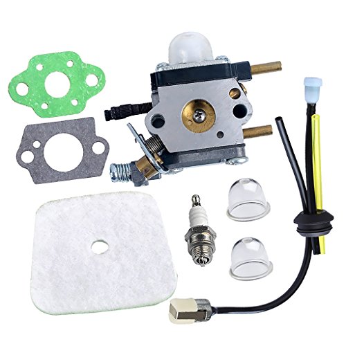 LOVIVER Carburetor Air Filter Fuel Line Gaskets Kits For String Trimmer/Lawnmower