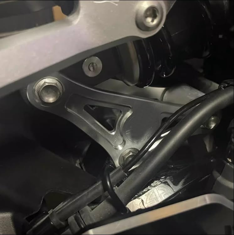 Miniatura 6 de motokano Enlaces de bajada de motocicleta caída 30MM compatible con Kawasaki Z900 Z900RS Z900RS CAFE (espesor mejorado, grosor 0.433 in) CNC Kit de