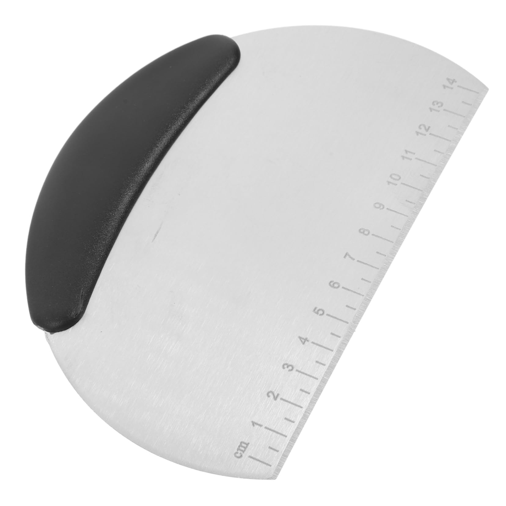 Alipis Stainless Steel Dough Cutter Bench Scraper Kitchen Pasta Tools Measurement Markings for Baking Pizza Making
