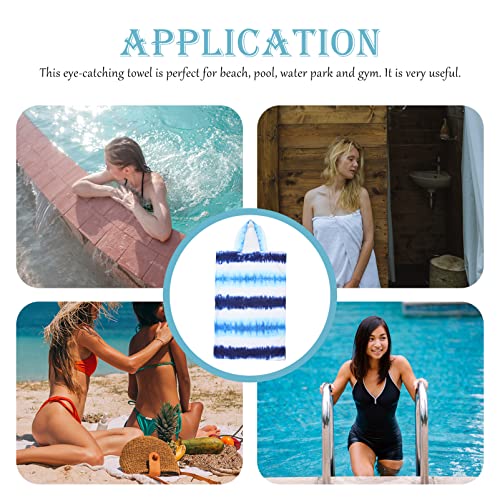 LIFKOME Roupão poncho toalha de microfibra grossa secagem rápida toalha de mudança toalha de praia t