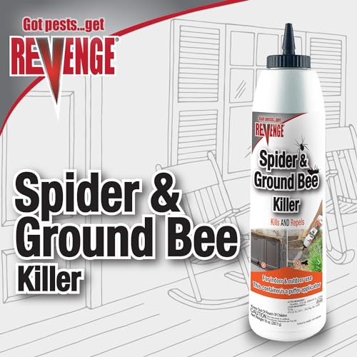 Revenge Spider & Ground Bee Killer, 10 oz Ready-to-Use Dust Treatment - image 6