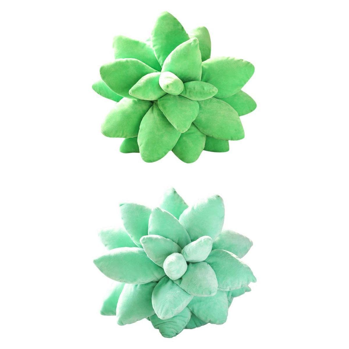 MERISHOPP 2pcs 3D Plush Succulents Throw Pillow Cushion Sofa Bed Home Decoration Toy Style 7|Home & Garden|Home D?©cor|Pillows-image-30