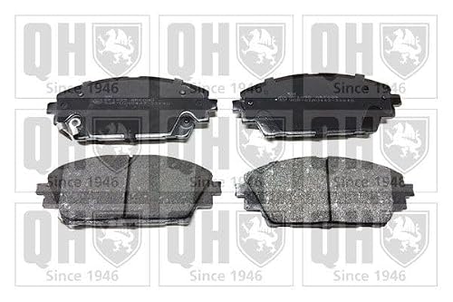 Image of Quinton Hazell Brake Pad Set - 4 OEM Quality Direct Fit Replacement Brake Pads for Single Axle - Front - BP1895