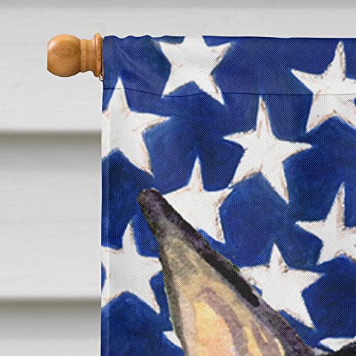 Toile drapeau Doberman décoration extérieure motif USA maison - 4
