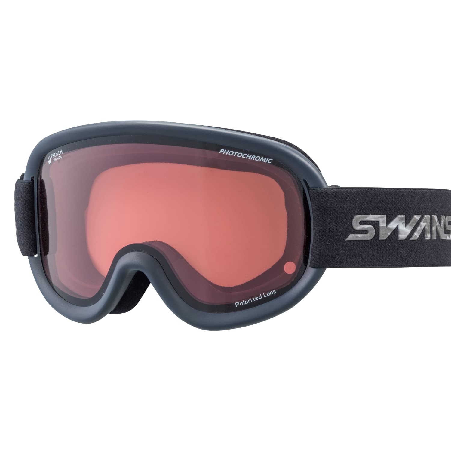 SWANS(スワンズ) スキー スノーボード ゴーグル くもり止め プレミアムアンチフォグ搭載 偏光レンズ V4