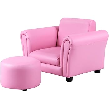childrens armchair and footstool