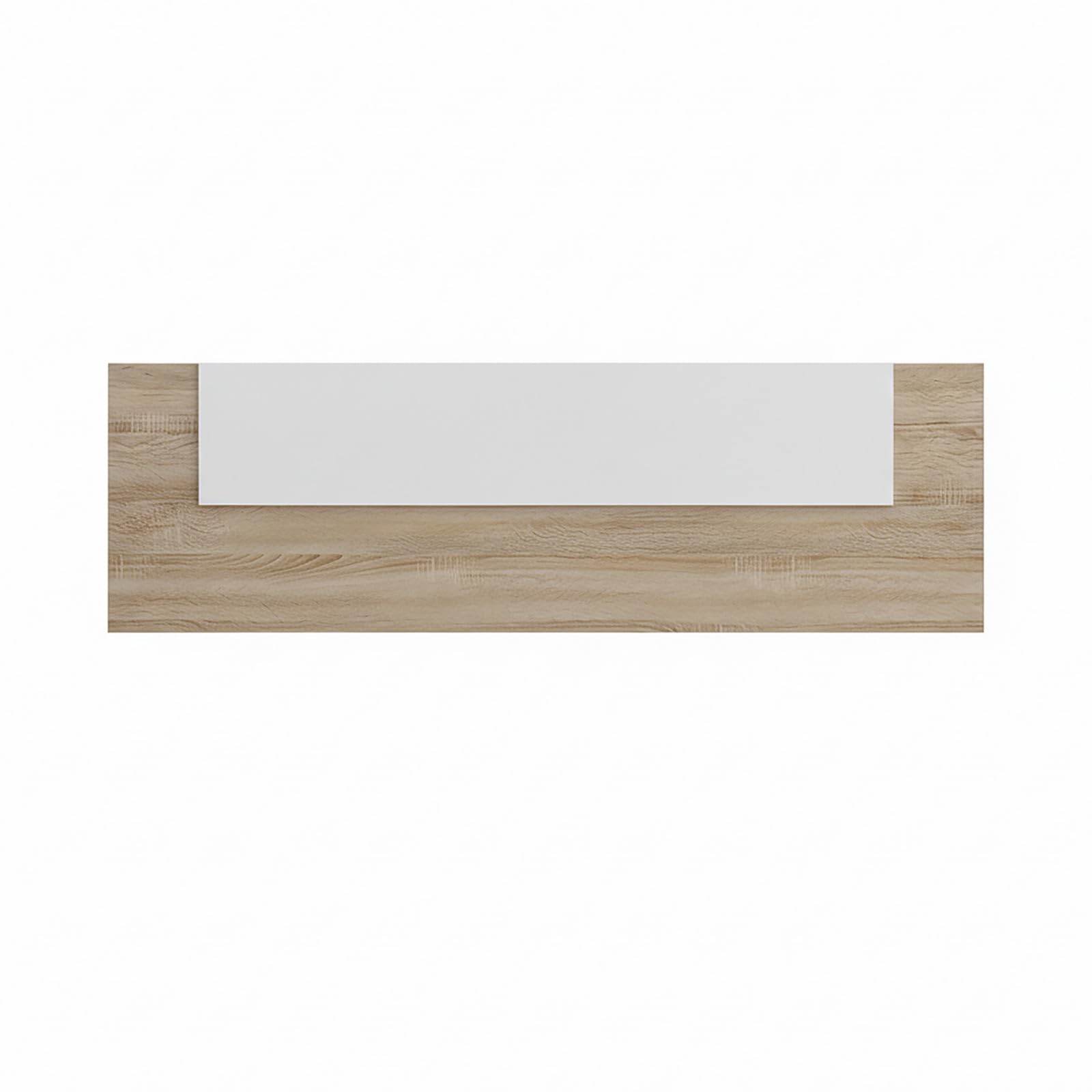 amuéblate Online - Cabecero de Matrimonio Nico de 160 x 45 cm | Práctico y Elegante | Fácil de Montar, Color Cambria-Blanco (para Cama Desde 150 y 160)