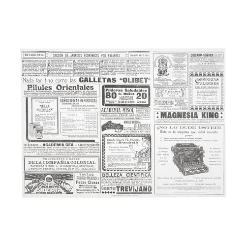 García de Pou Mantelín para Mesa, Blanco, 30 x 30 x 30 cm, 500