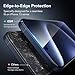 ESR 3 Pack for iPhone 15 Pro Max Screen Protector, 3 Black Edge Tempered-Glass Film with Easy Installation Tool, 2.5D Curved Edges, Full-Coverage Military-Grade Protection, Scratch Resistant