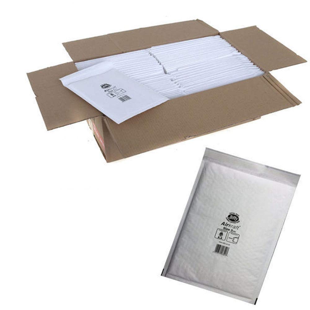Jiffy04891 Size 3 Airkraft Envelope - White (Pack of 10)