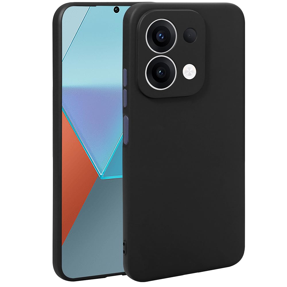 Zore Xiaomi ile uyumlu Redmi 15C Kılıf Zore Premier Silikon Kapak Siyah