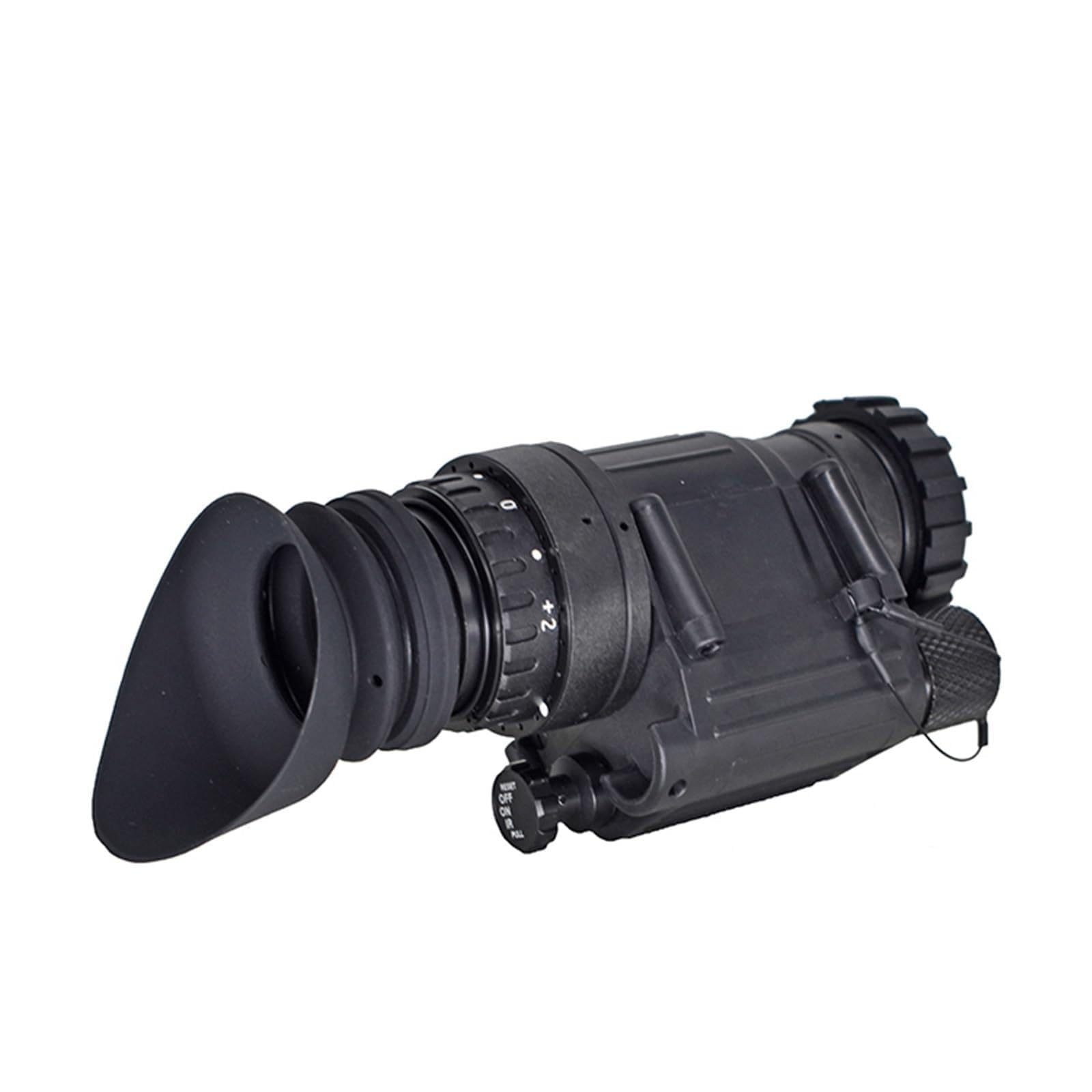 JVDDI Night Vision Goggles, NVM PVS 14 Gen2+ FOM1400-1600 White Green Phosphor Night Vision Monocular(GEN2+FOM1400+P43/P45 Full Set)