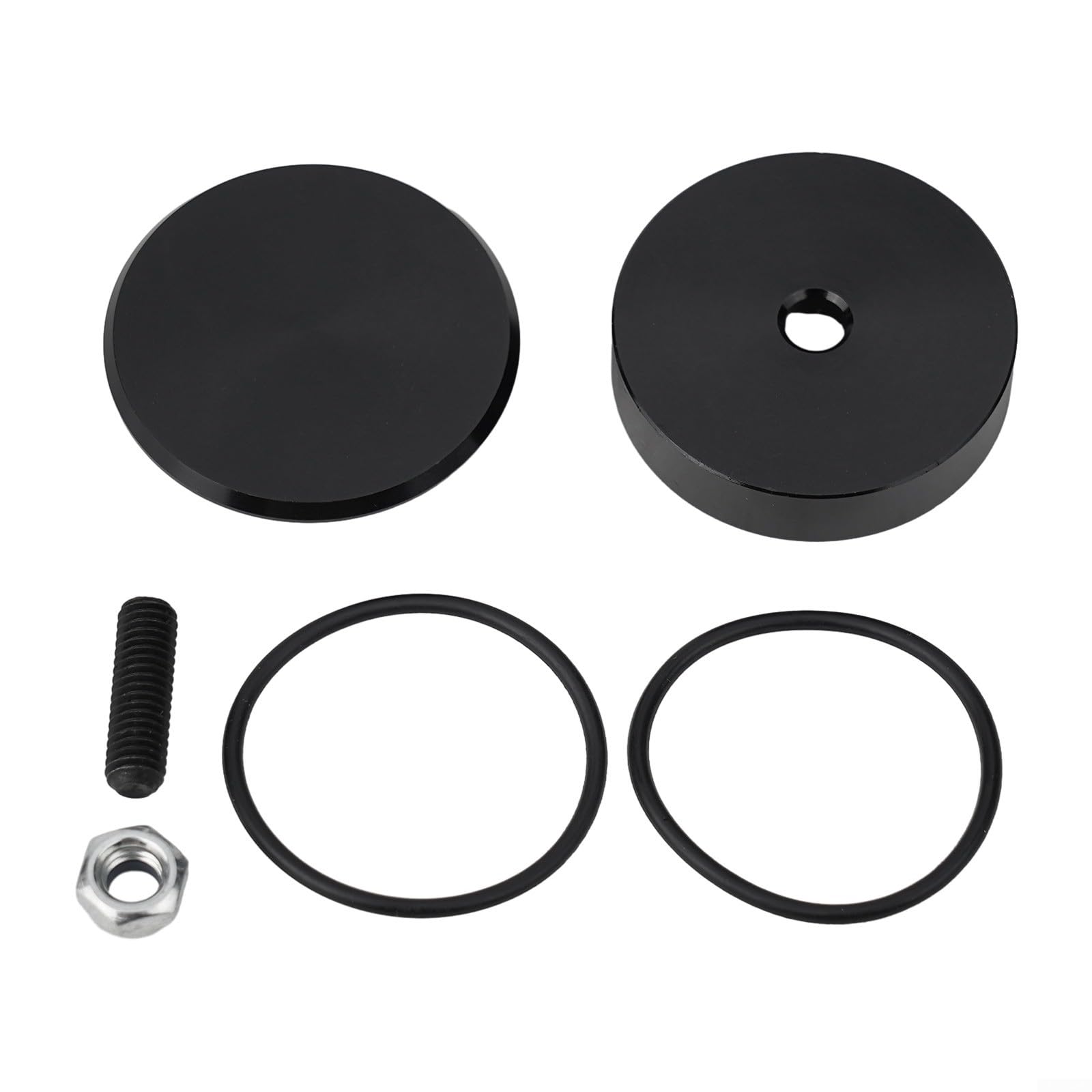 Kit de eliminación de limpiaparabrisas trasero de aluminio para Acura DC5 Si CR-V S2000 Mazda3 (negro)
