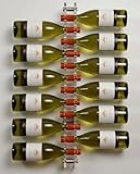 Generisch JUM - Portabottiglie in vetro acrilico, 12 bottiglie, montaggio a parete, design moderno e minimalista di alta qualità