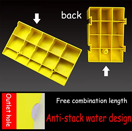 Rampa plástica resistente para vehículo 45x25x19cm miniatura 6