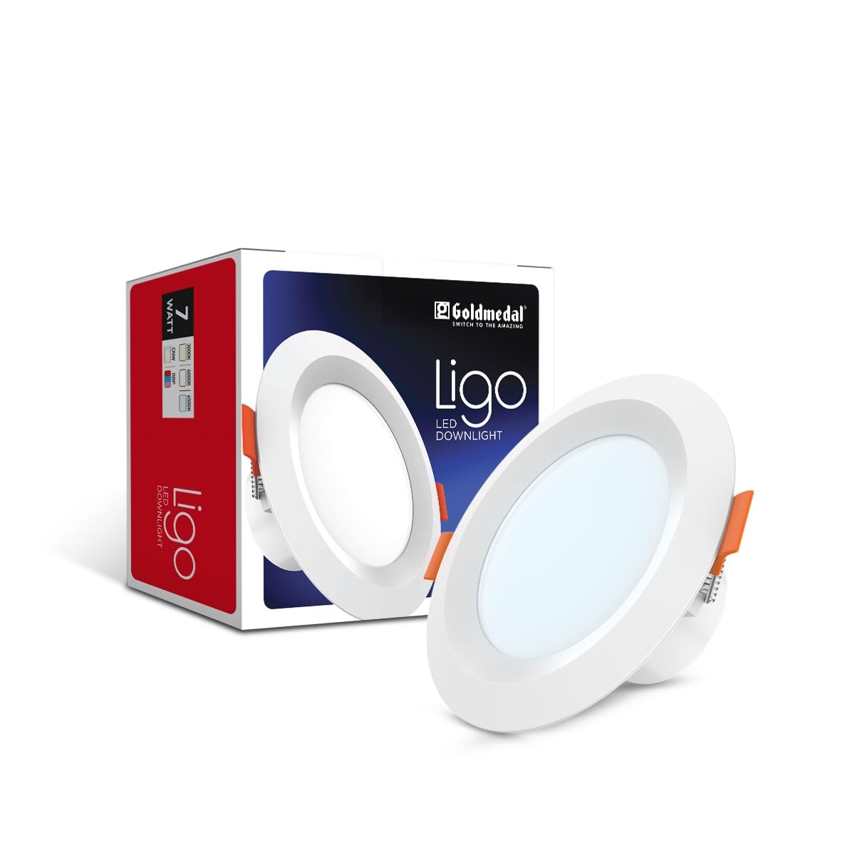 Goldmedal LIGO 7W LED Round with 3-inch Concealed Junction Box Downlight - Cool Daylight(6500K) | Pack of 1 | for Low Ceiling Areas |Cut-Out: Ø3 inch | 80 Lumens per Watt | for Indoor Application-image-9