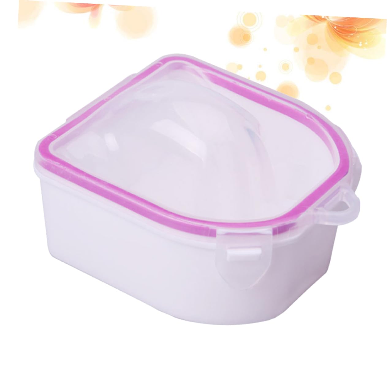 Beatifufu Professional Manicure Bowls 2pcs Nail Soaker Bowls Nail Art Remover Gel Polish Dip Powder Removal for Salon and Home