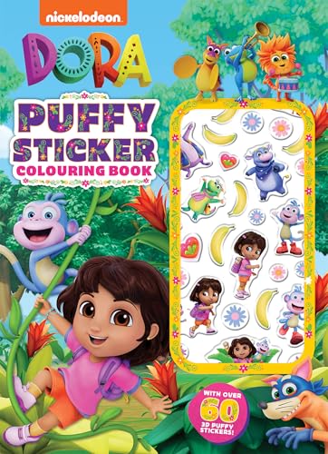 Dora: Puffy Sticker Colouring Book (Nickelodeon) (Dora The Explorer)
