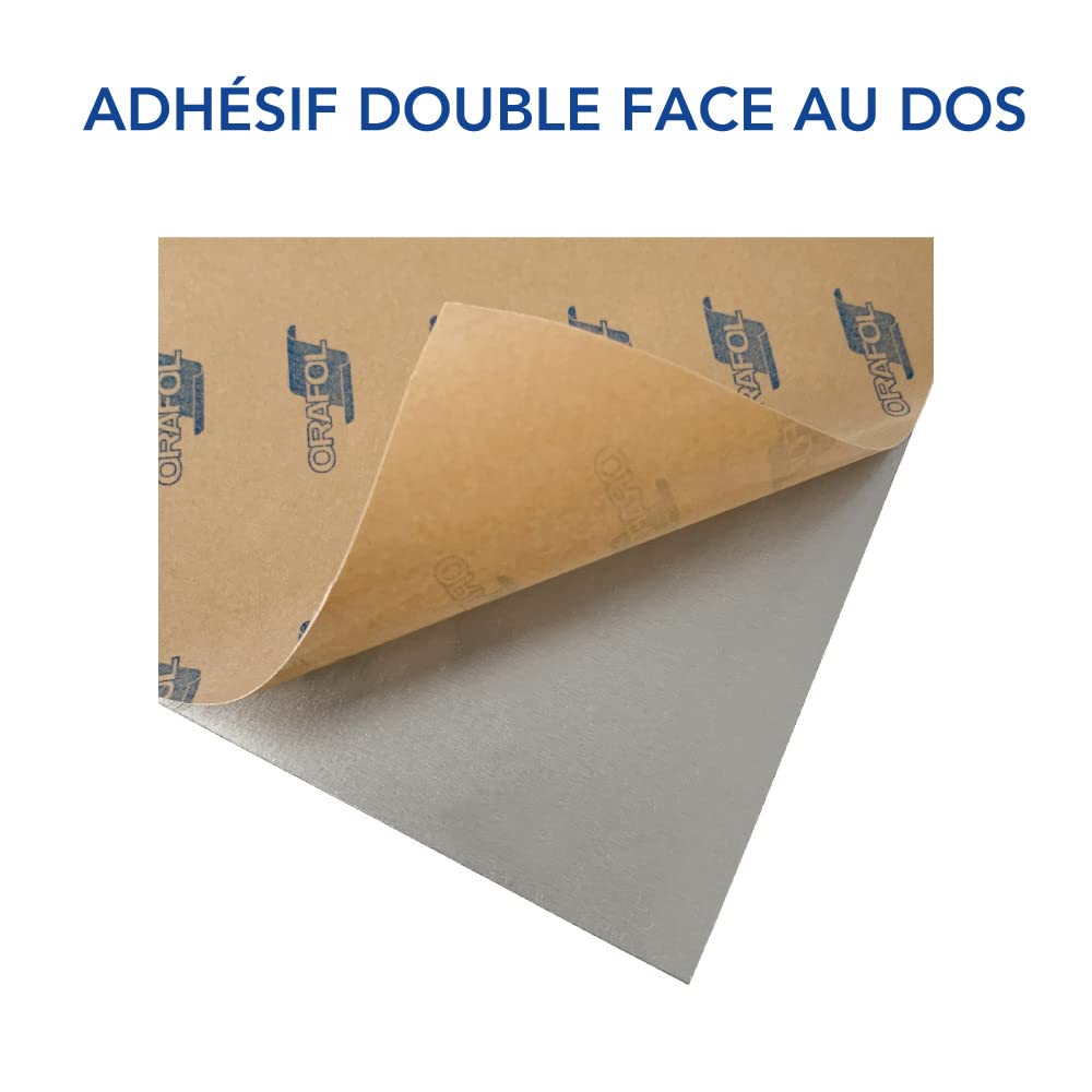 AUA SIGNALETIQUE - Plaque Aluminium Brossé WC PMR Hommes - 130x130 mm