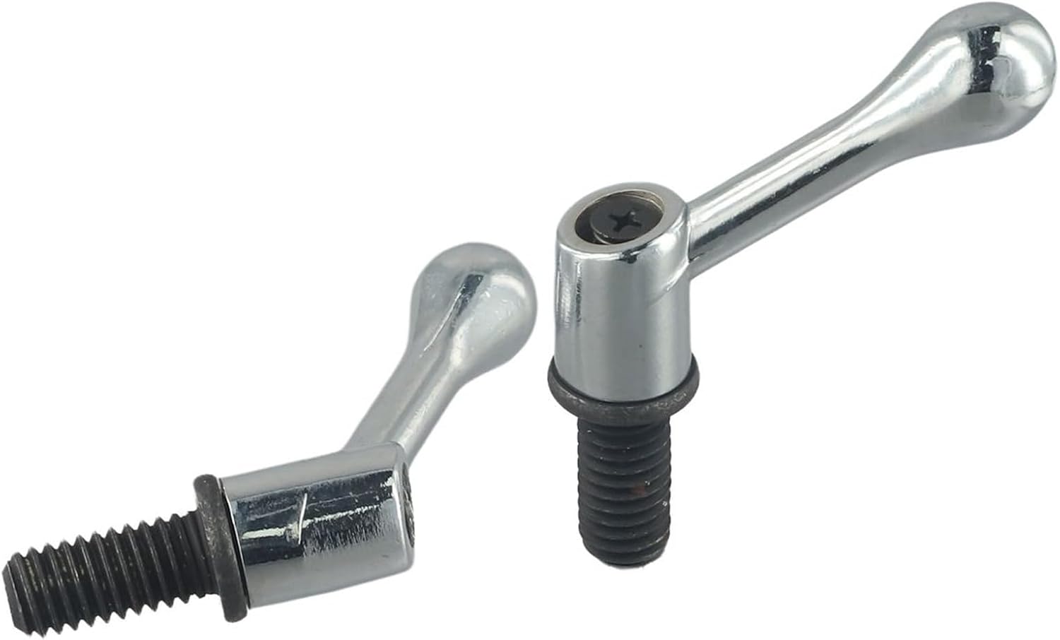 Adjustable Fixed Handle for Bridgeport, M1/2 Thread Milling Machine Table Lock Bolt, Zinc Alloy Milling Handle, 2 Pack Compatible with Bridgeport Knee Mill Accessories