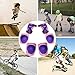 MiNiSports Kids Protective Gear 6 in 1 Set - Toddler Knee and Elbow Pads with Wrist Guards for Rollerblade Roller Skates Cycling BMX Bike Skateboard Inline Skatings Scooter Riding Sports (Pink)