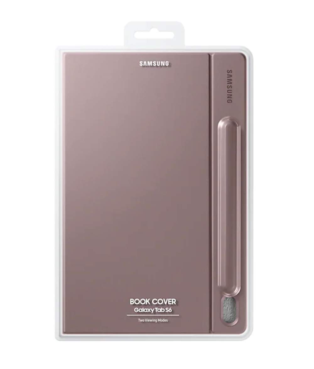 Samsung, Book Cover pour Galaxy Tab S6, Marron