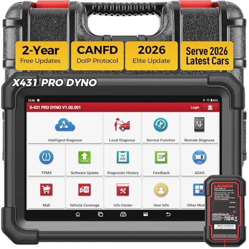 Amazon.co.jp: LAUNCH X431 オールインワンobd2 診断機 Pro Dyno 、ECU