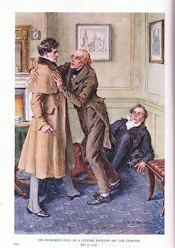 Cuadro El Sr. Pecksniff en lienzo de alta calidad artística por Charles Edmund Brock 60x90cm