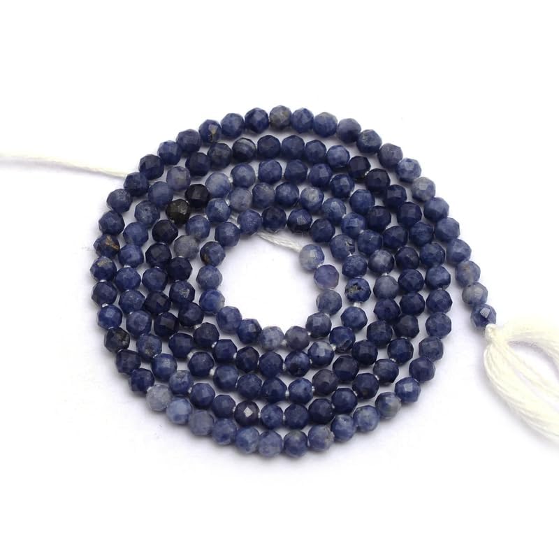 Saphir Bleu Multi 2mm pierres précieuses rondelle micro perles