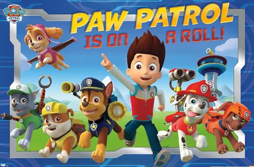 Trends International Nickelodeon Paw Patrol Crew Wall Poster 22.375 x 34