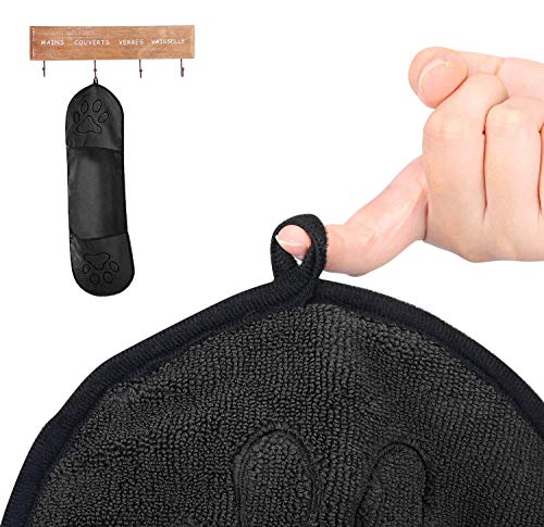 Puppy Towel,2 pcs Pet Towel,Super Absorbent Bathing Dog Towels, Bath Towel, Fast Drying - Super Soft (63X23cm) - Image 5