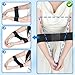 Bewudy 2 PCS Golf Swing Band, Golf Swing Training Aid Swing Elastic Swing Correcting Arm Bands Golf Grip Trainer for Unisex Beginners Practice