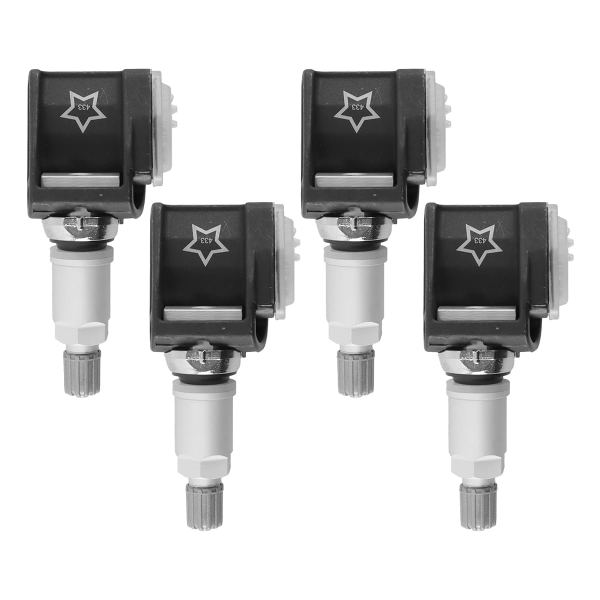 Capteur de Pression des pneus TPMS RDKS 433 MHz pour BMW Série 5, 6, 7, 8, X3, X4 et X5 (références: 36106872774 et 36106887147). Lot de 4.