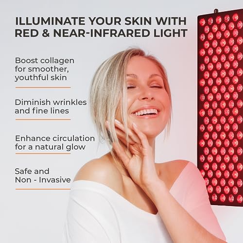 LifePro-Red-Light-Therapy-for-Body-face-Powerful-Near-Infrared-Light-Therapy-for-Face-Whole-Body-Relaxation-Health-Thin-Tall-Stable-for-On-The-Go-or-at-Home-Red-Light-Therapy-Panel-Device