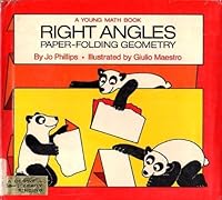 Right angles: paper-folding geometry, (Young math books) 0690609167 Book Cover