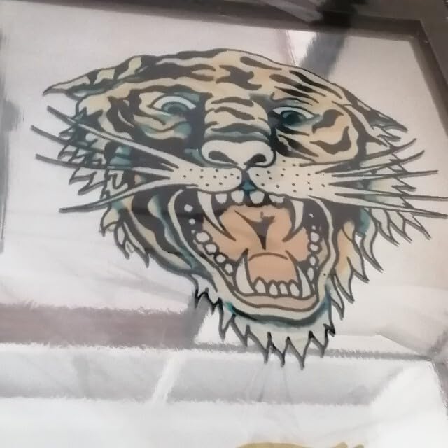 Amazon.co.jp: Rare Ed Hardy Tiger Bar Mirror : Home & Kitchen