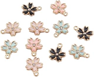 VILLFUL 40 Pçs Colar De Charme Colares De Joias Colares De Liga De Charme Pingentes Acessórios DIY Acessórios De Pulseira De Metal Brincos De Roupas Colar De Joias Colar De Joias