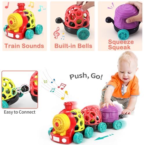 WEEJOYGAM Train Baby Toy with Code Y6I7YS8T - Multi-Sensory Play
