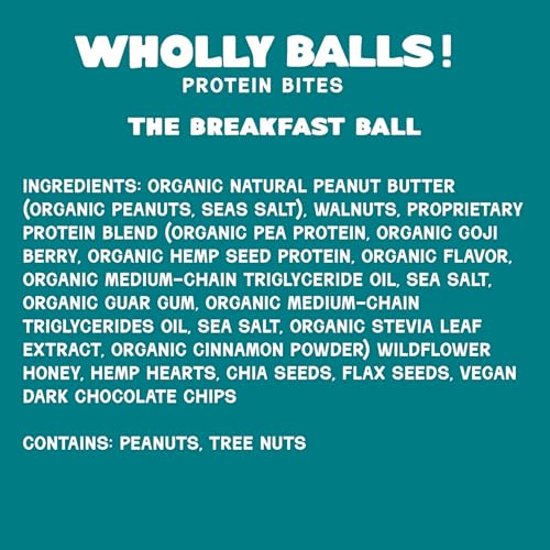 Wholly Balls Protein Bites snack proteico vegetal miniatura 3