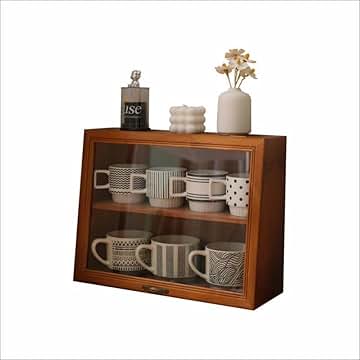 Amazon.co.jp: レトロ食器棚