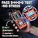 FOXWELL NT301 Plus OBD2 Scanner with 12V Battery Tester, 2 in 1...