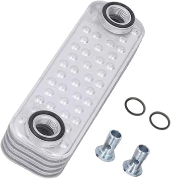 PBC500230 PBC101270 Engine Oil Cooler Compatible with Land Rover Discovery And Defender TD5 PBC000101 PBC000100
